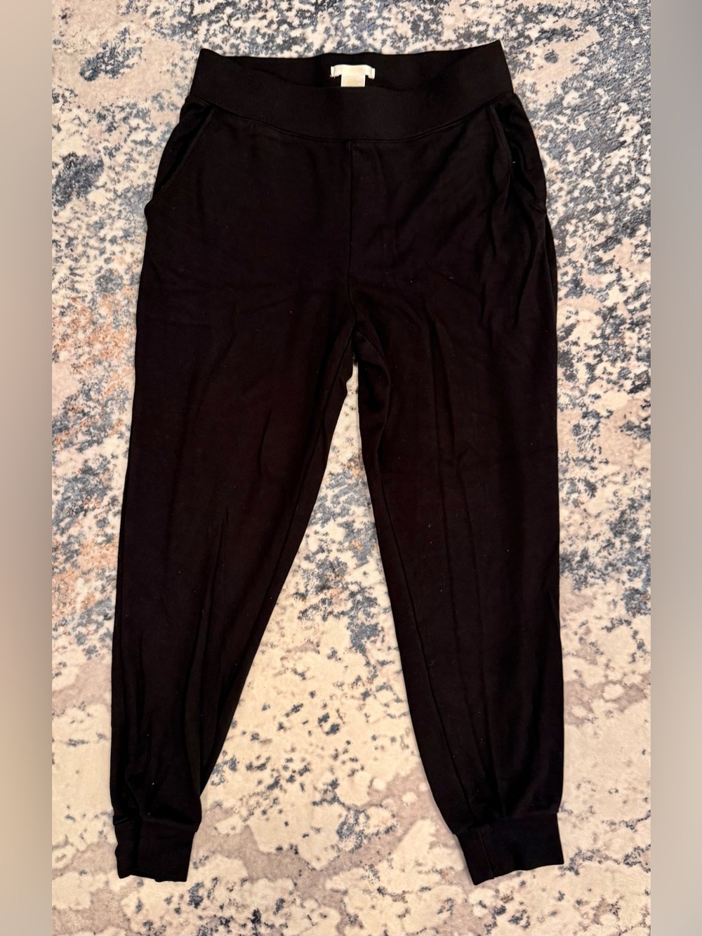 Matty M Black Pull-On Jogger Pants M
